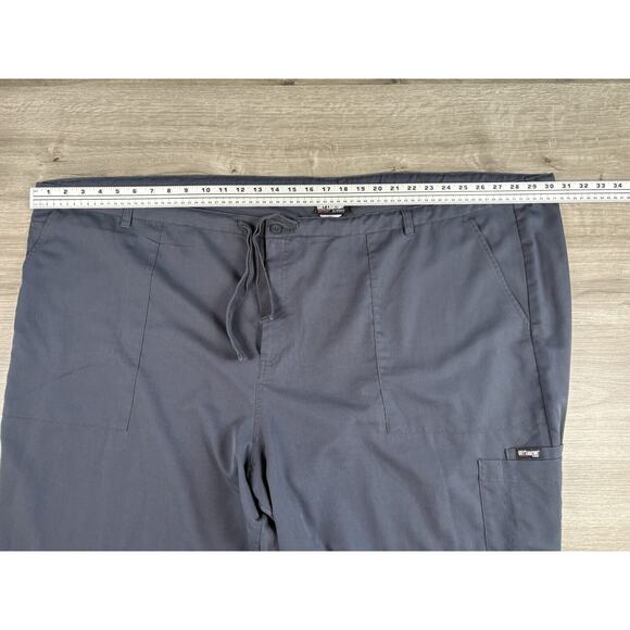 Greys Anatomy Scrubs Pants Mens Plus Size 5XLX Gray Barco Medical Nurse Pockets - Picture 10 of 16